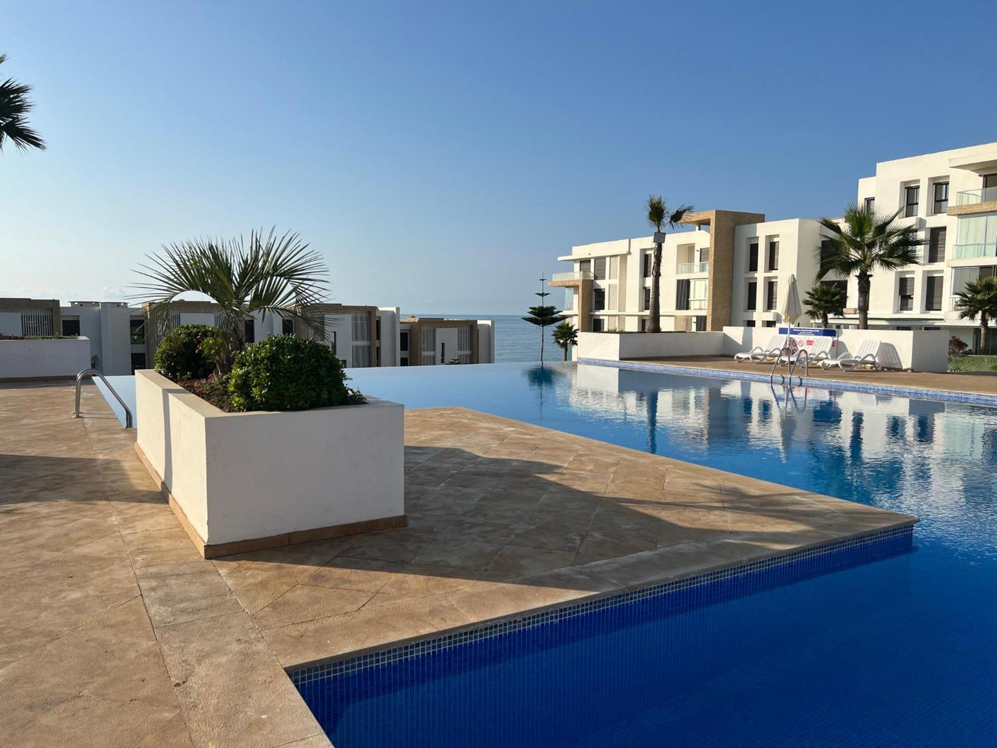 2 Bedroom Apartment With Sea View And Private Pool Sidi Bouqnadel 외부 사진